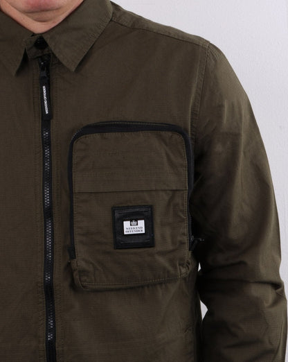 Weekend Offender Railay Overshirt Dunkelarmee