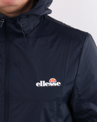 Ellesse – Jacke mit durchgehendem Reißverschluss in Marineblau