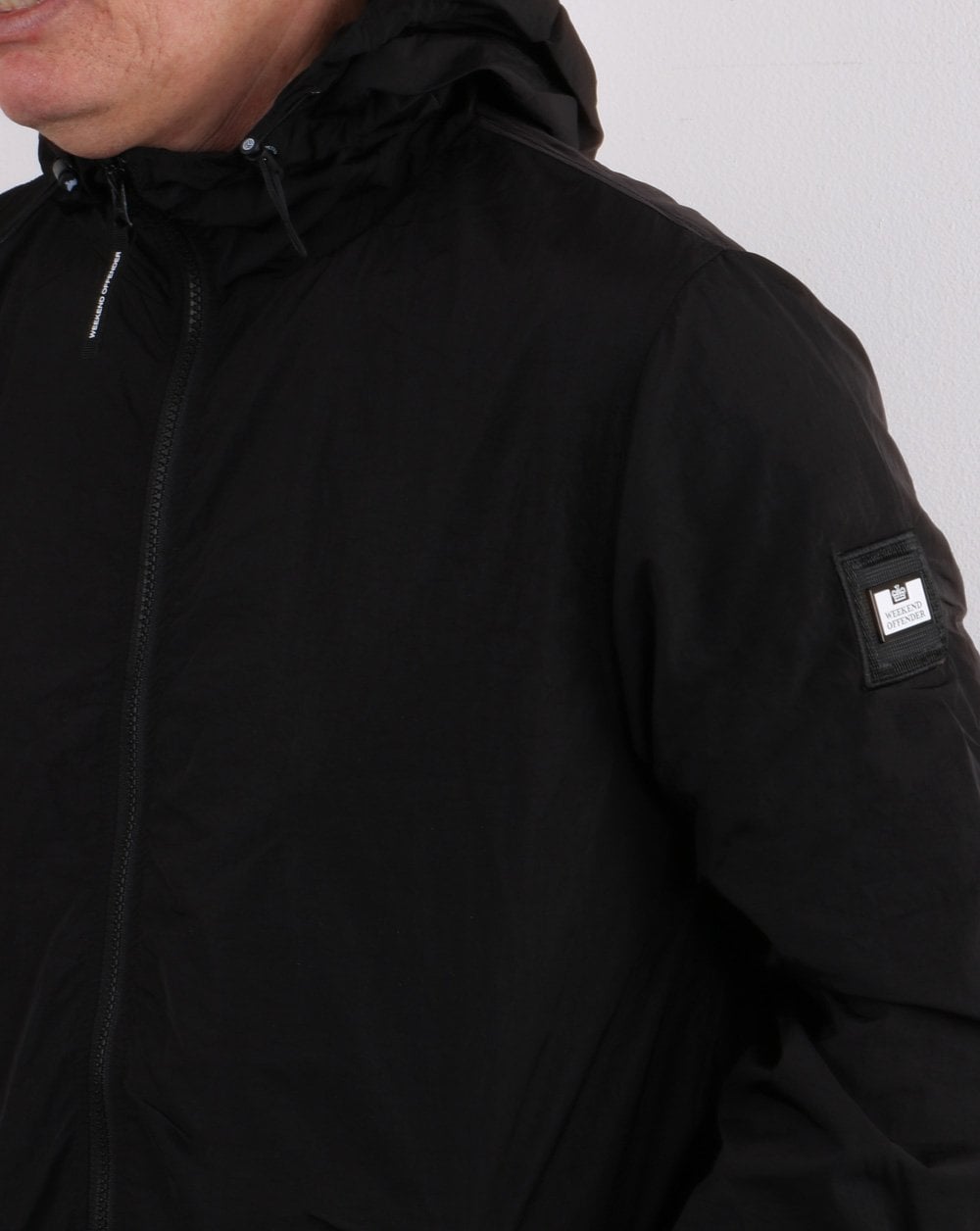 Weekend Offender Technikerjacke Schwarz
