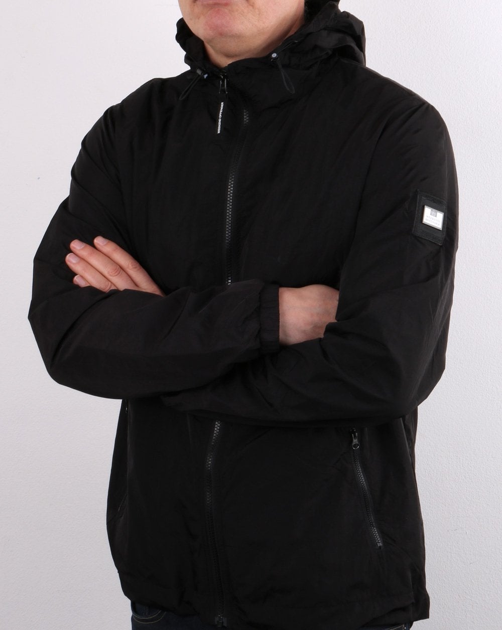 Weekend Offender Technikerjacke Schwarz