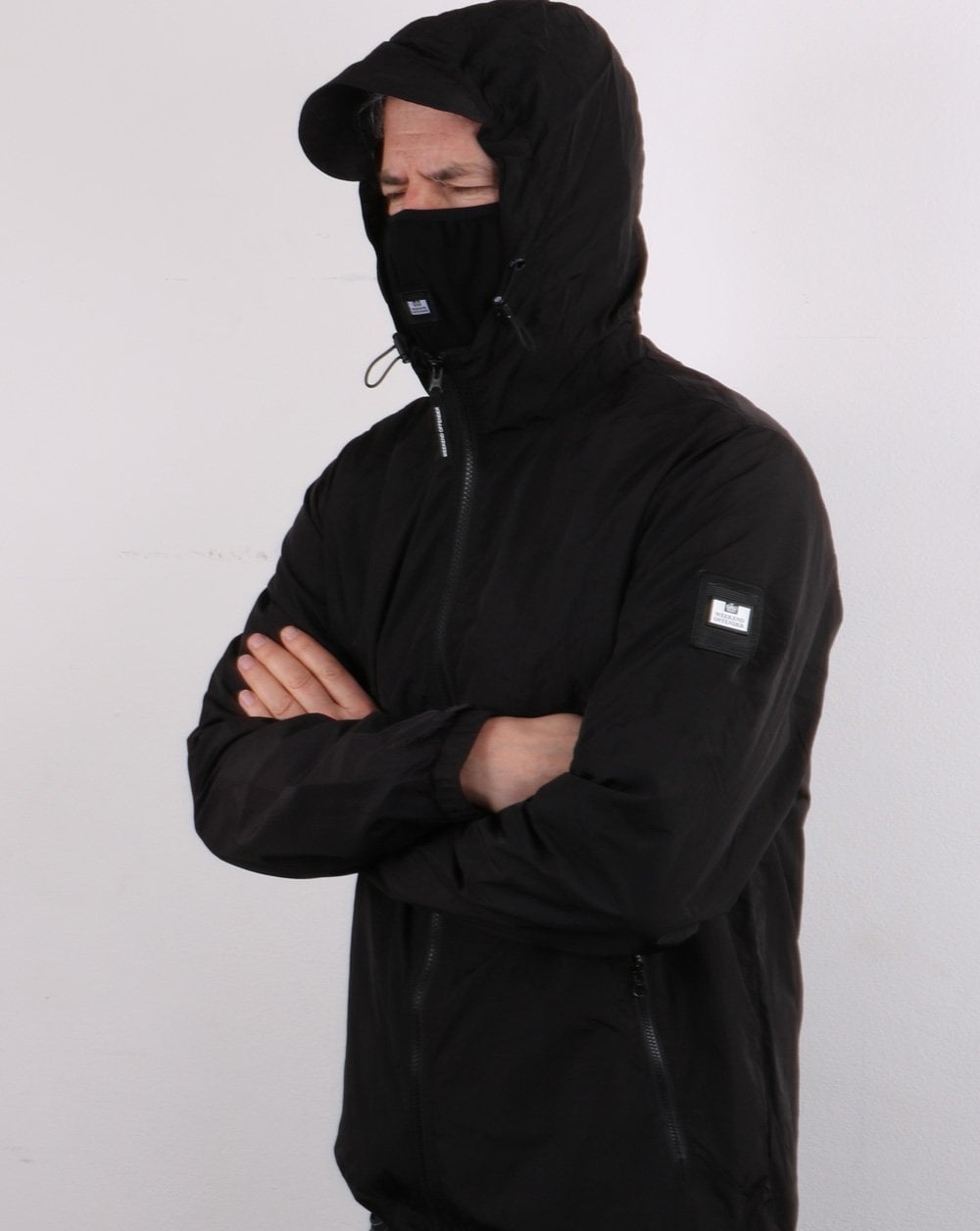 Weekend Offender Technikerjacke Schwarz