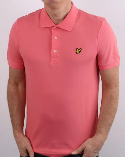 Lyle And Scott Poloshirt Dunkelrosa