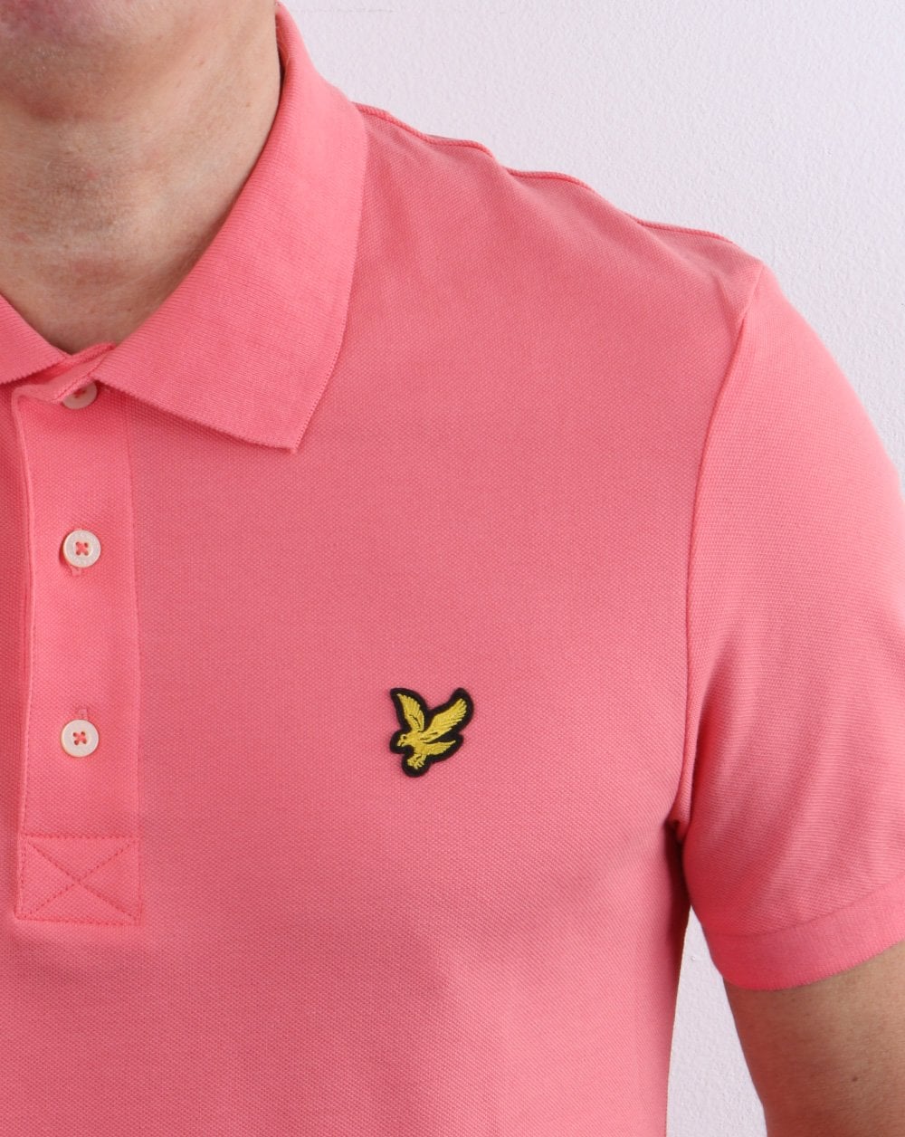 Lyle And Scott Poloshirt Dunkelrosa