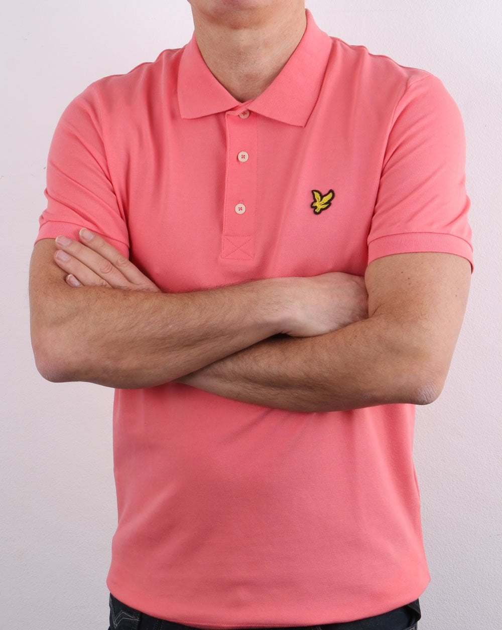 Lyle And Scott Poloshirt Dunkelrosa