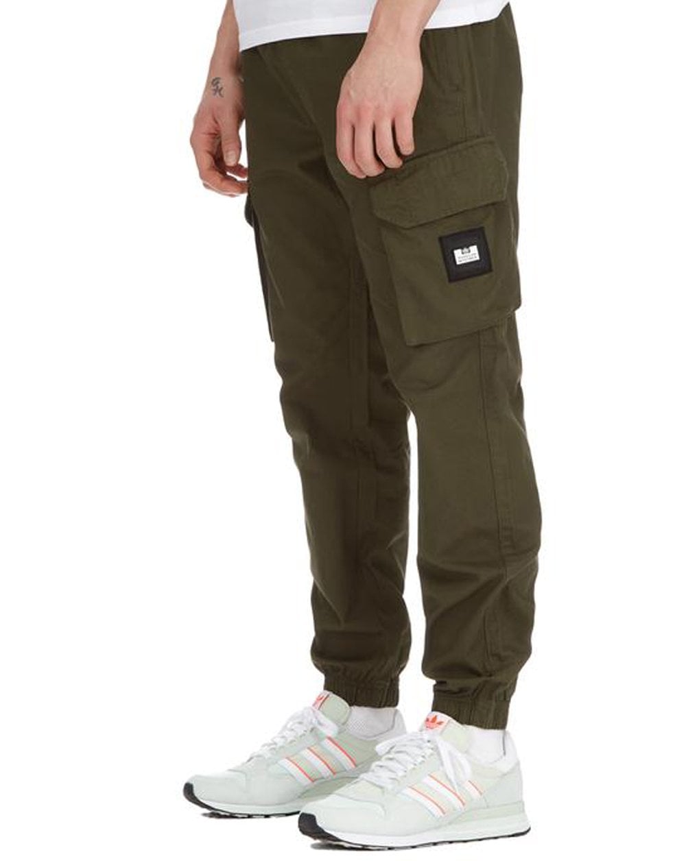 Weekend Offender Pianemo Cargohose in dunkler Armee