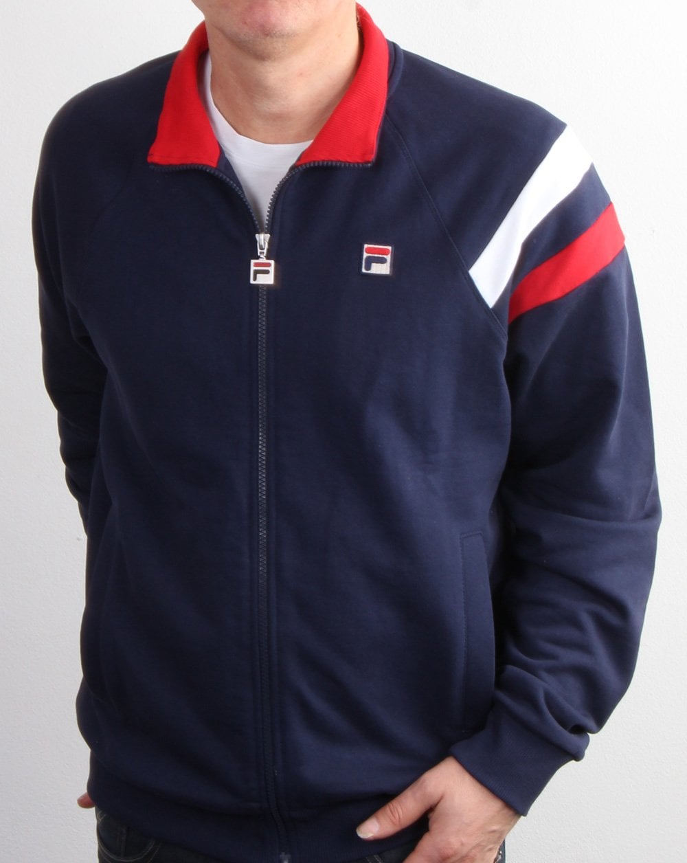 Fila Vintage Stance Track Top Navy