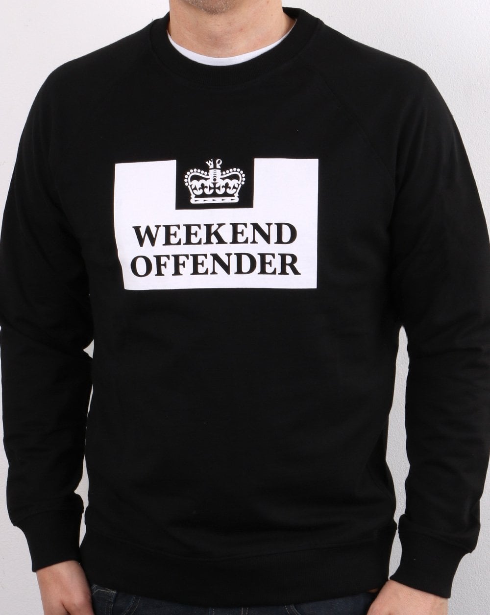 Weekend Offender Penitentiary Sweatshirt Schwarz