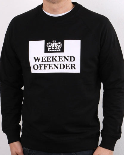 Weekend Offender Penitentiary Sweatshirt Schwarz