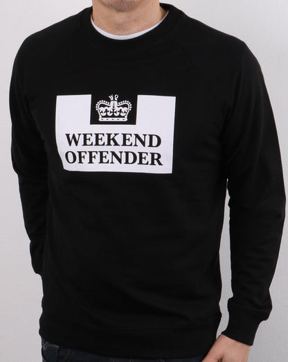 Weekend Offender Penitentiary Sweatshirt Schwarz