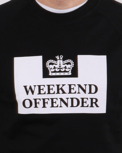Weekend Offender Penitentiary Sweatshirt Schwarz