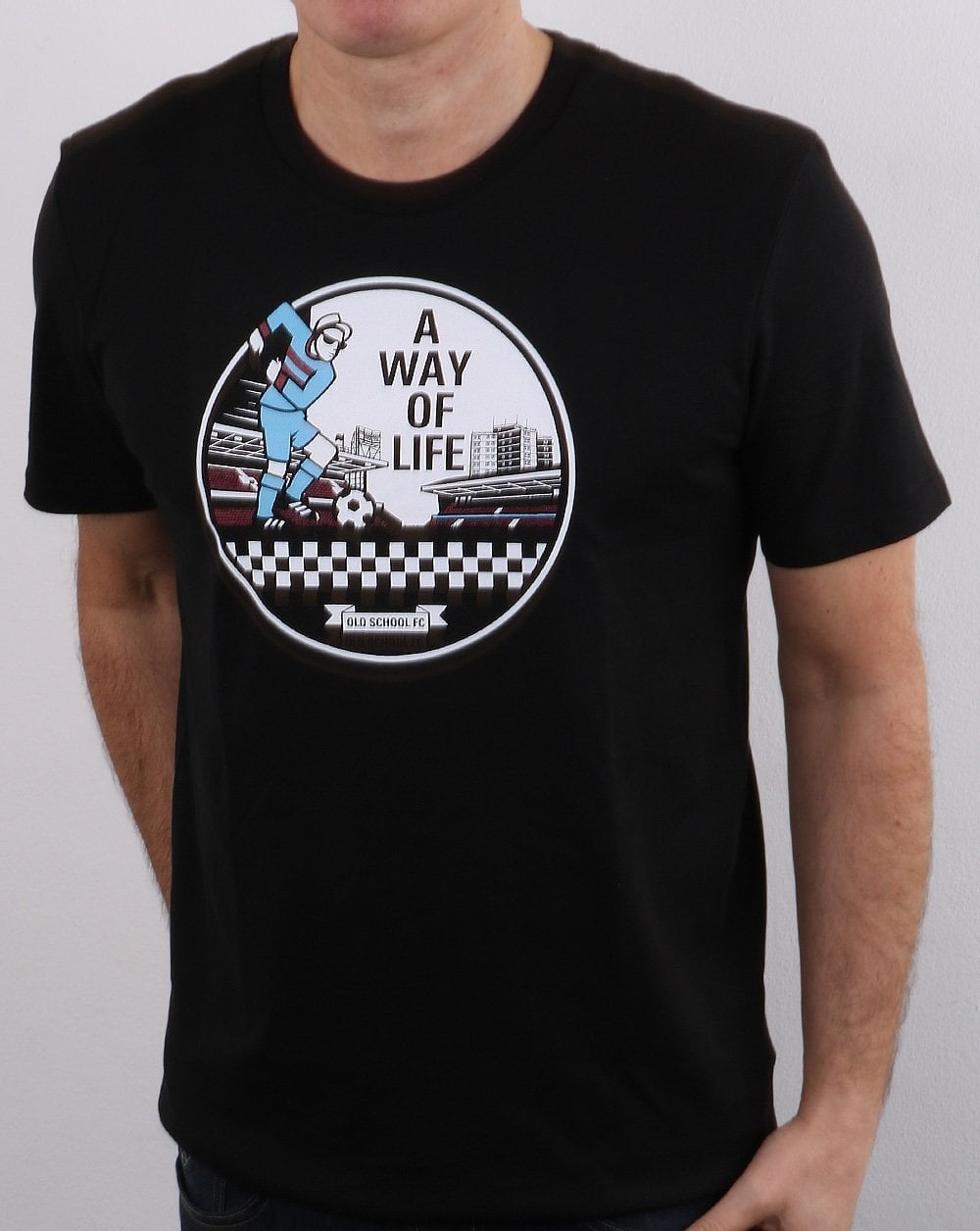 A Way Of Life T-Shirt Schwarz