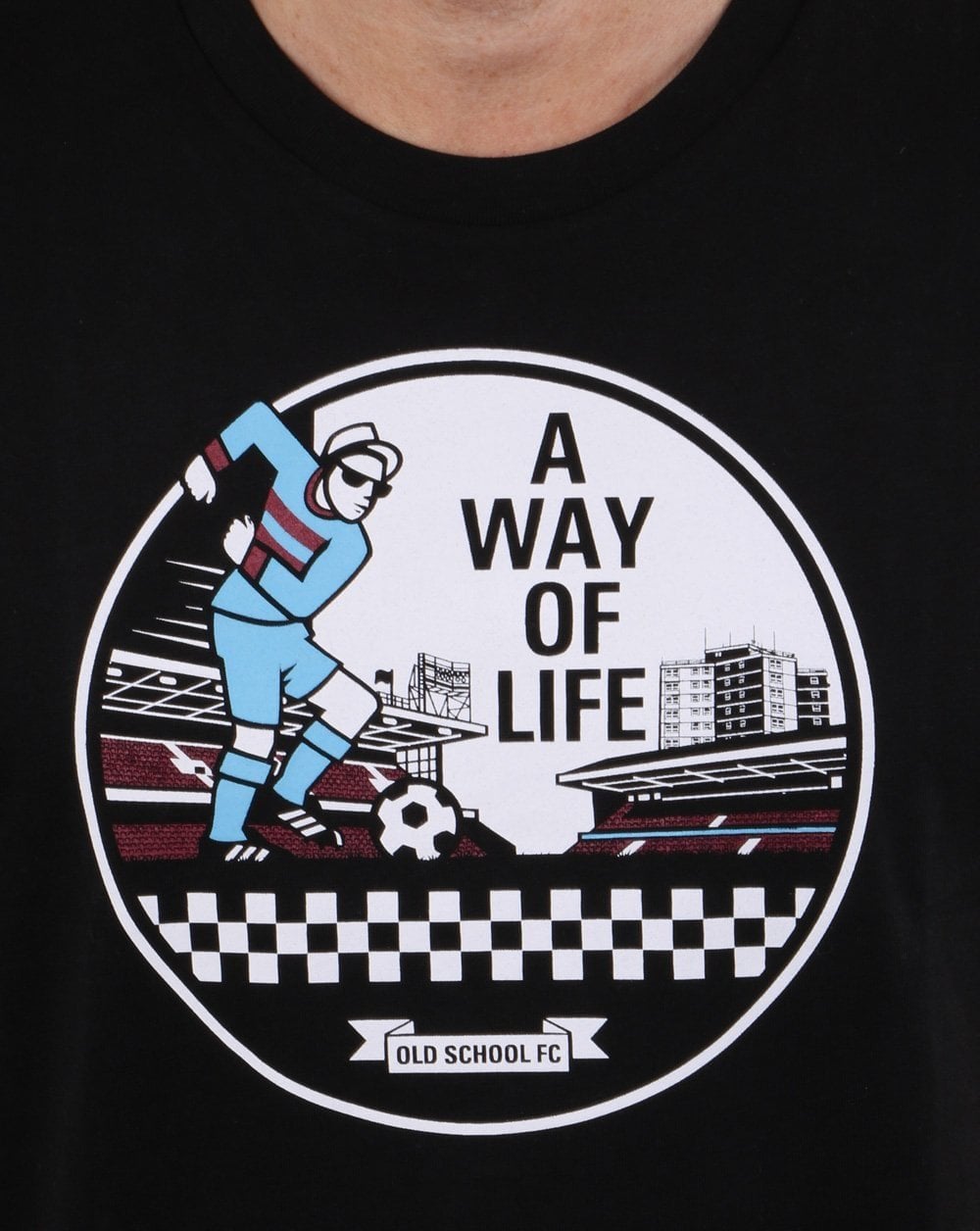 A Way Of Life T-Shirt Schwarz