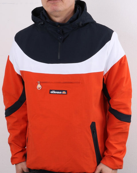 Ellesse Romelo Jacket Navy/White/Orange