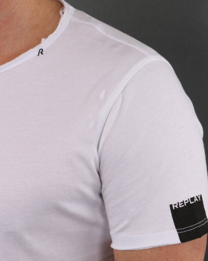 Replay T-Shirt Weiß