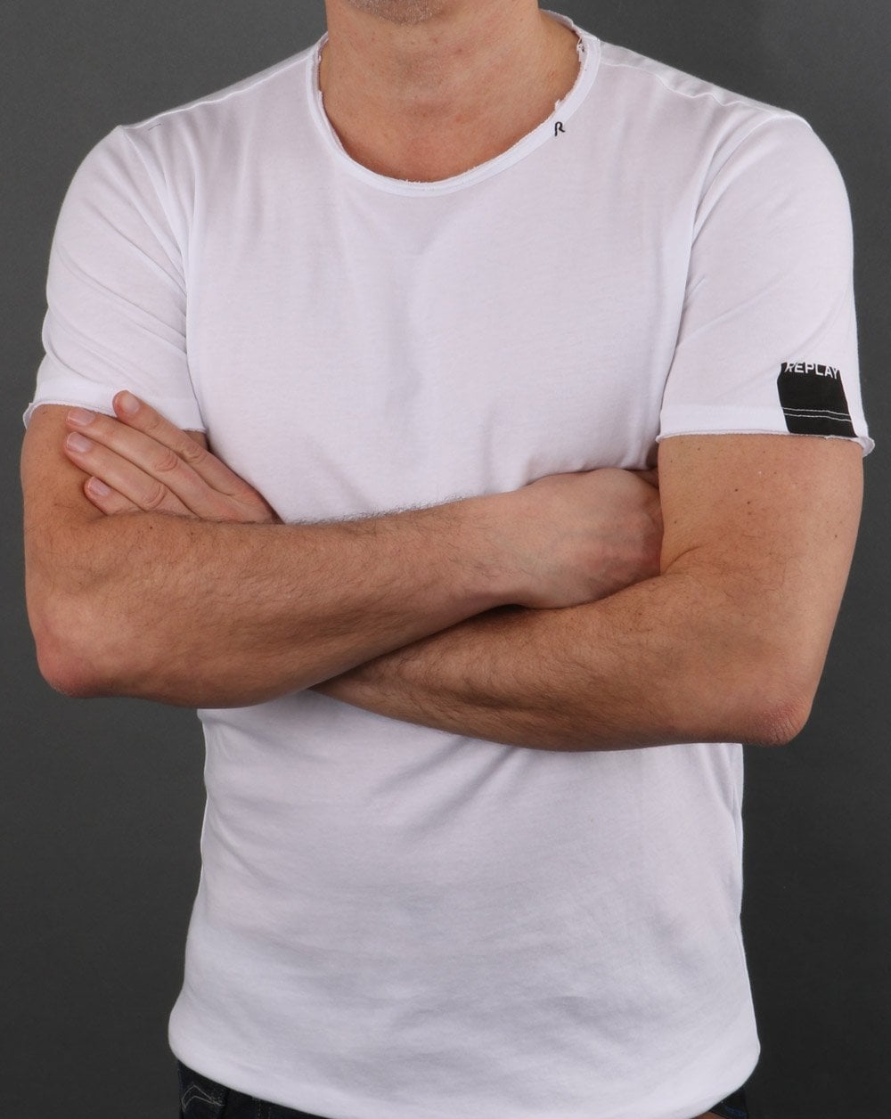 Replay T-Shirt Weiß