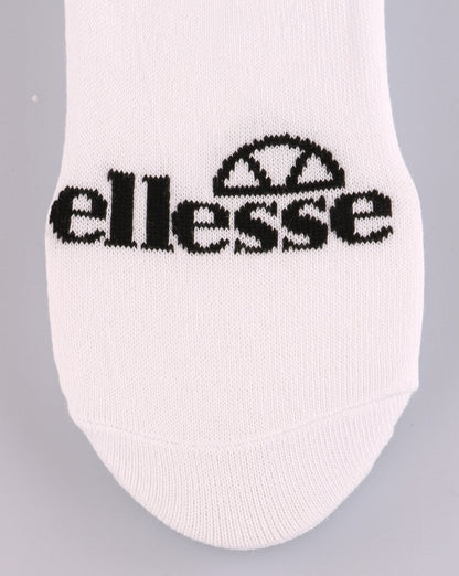 Ellesse – Weiße Sneakersocken im 3er-Pack