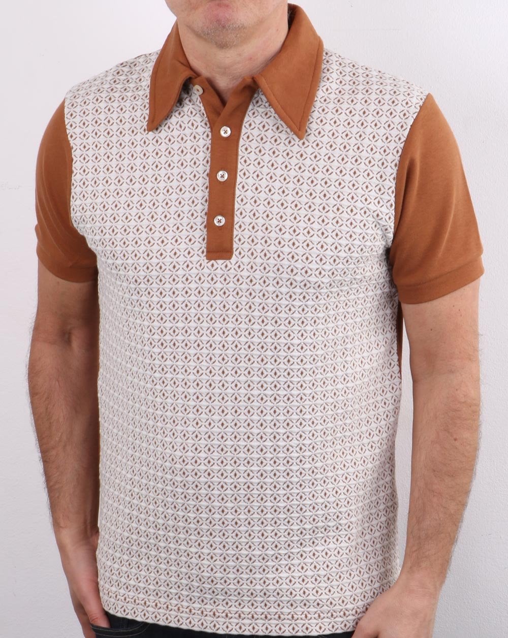 Ska &amp; Soul Vintage Soul Boy Polo Ingwer