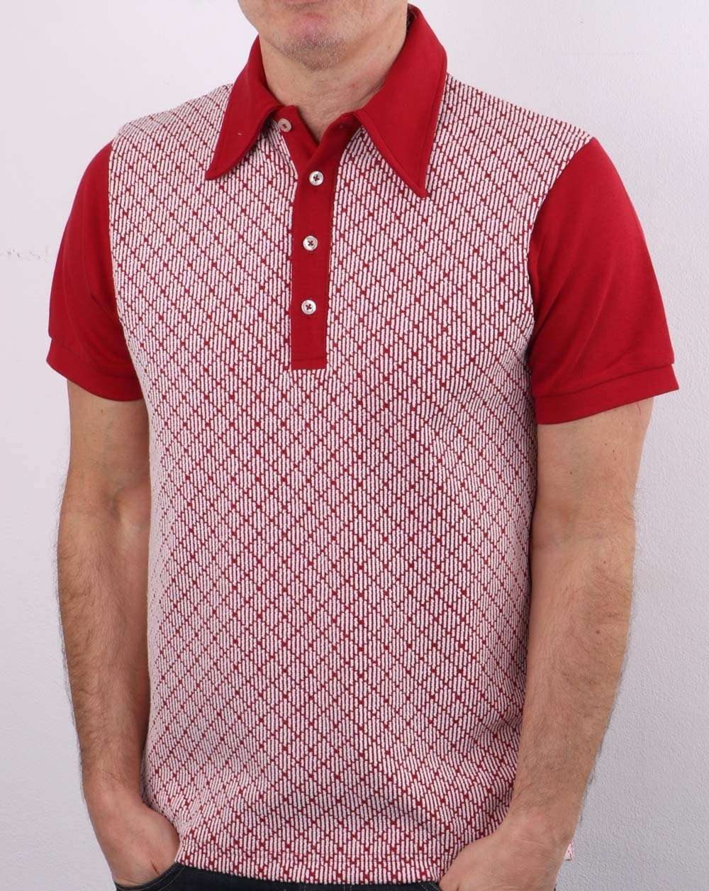 Ska &amp; Soul Vintage Soul Boy Polo Rot