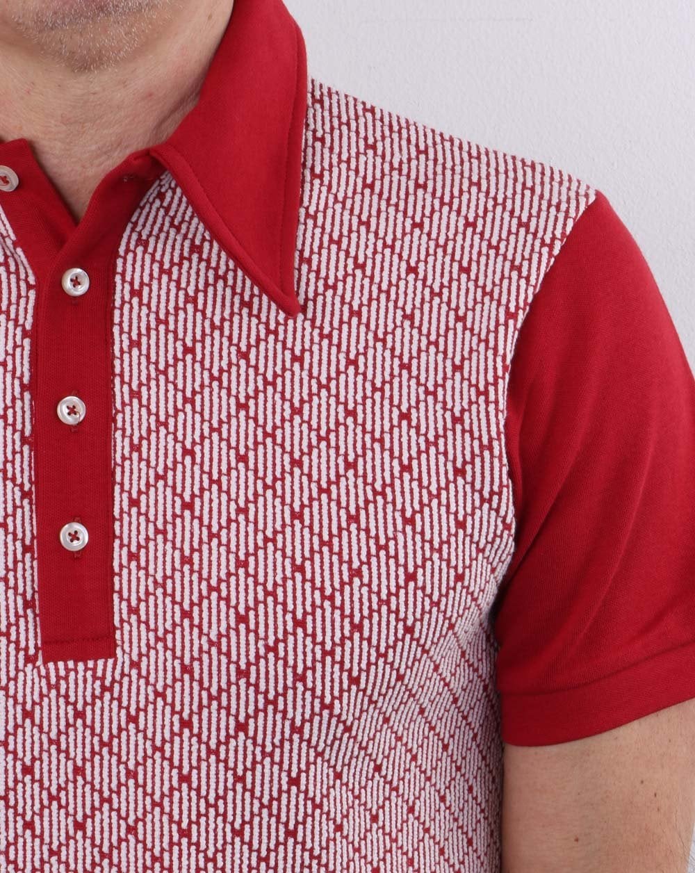 Ska &amp; Soul Vintage Soul Boy Polo Rot