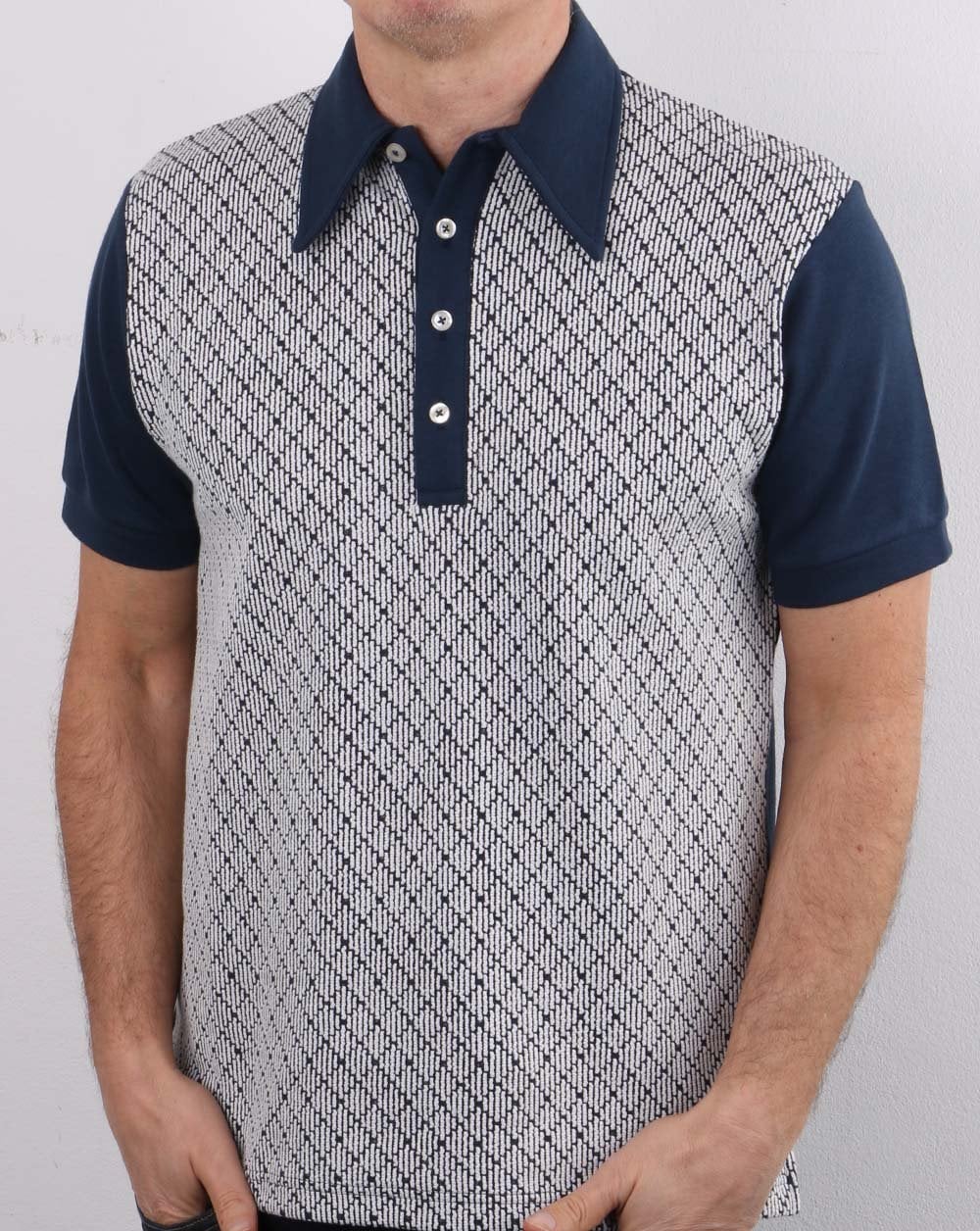Ska &amp; Soul Vintage Soul Boy Polo Navy