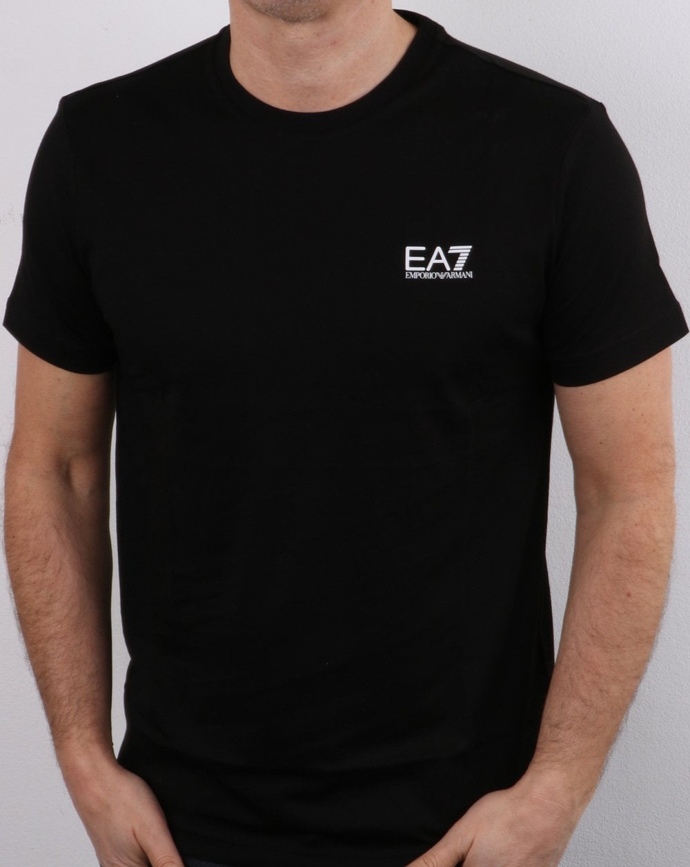 Emporio Armani EA7 T-Shirt Schwarz/Weiß