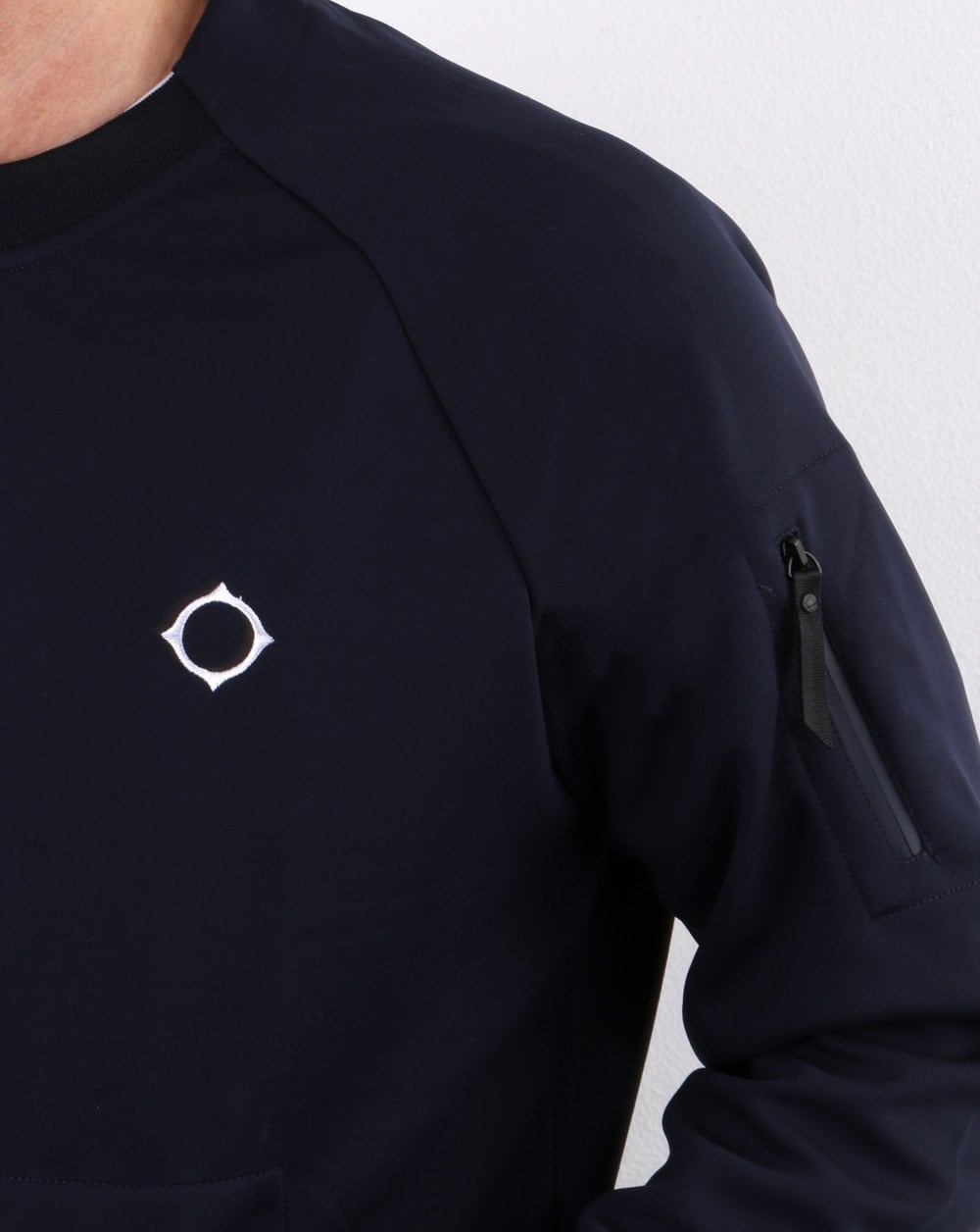 Ma.strum Tech Fleece Crew Sweatshirt Marineblau
