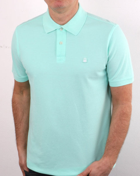 Benetton Polo Shirt Mint