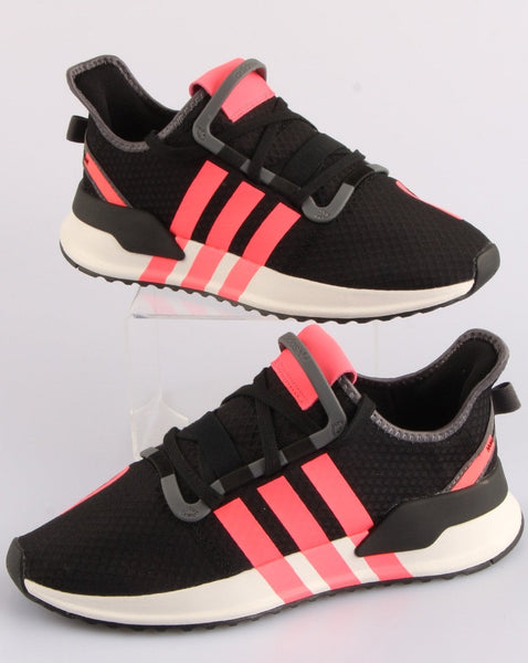 Adidas U_path Run Trainers Black/Flash Red