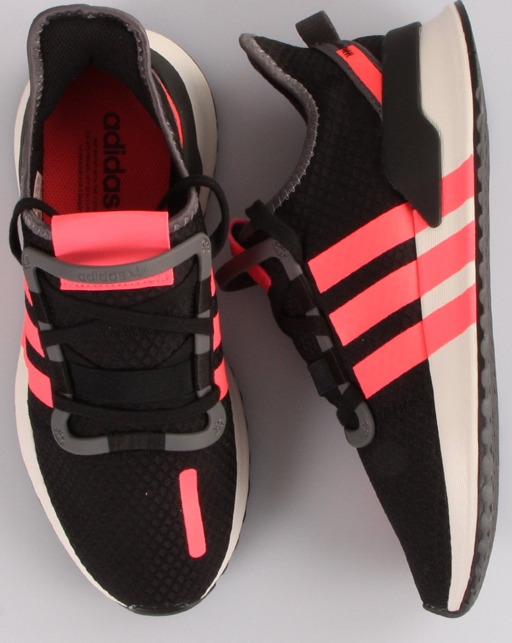 Adidas U_path Run Sneaker Schwarz/Flash Rot