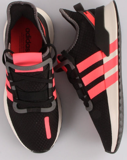 Adidas U_path Run Sneaker Schwarz/Flash Rot