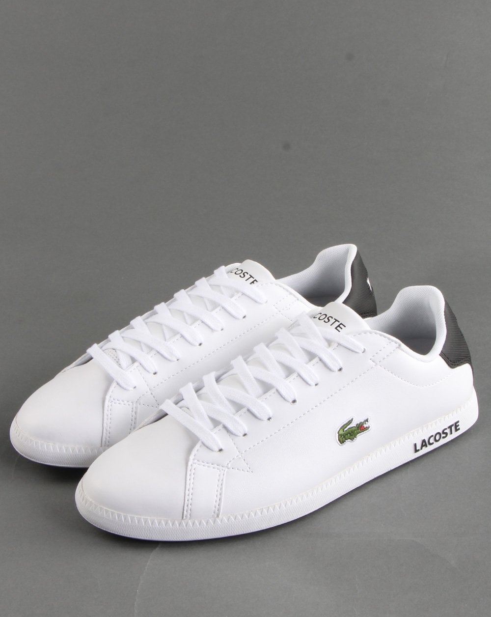 Lacoste Schuhe Graduate 0120 Sneaker Weiß/Schwarz