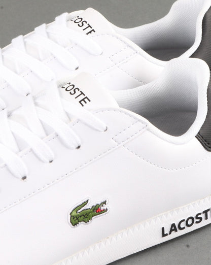 Lacoste Schuhe Graduate 0120 Sneaker Weiß/Schwarz