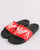 Emporio Armani Sliders Navy/Red