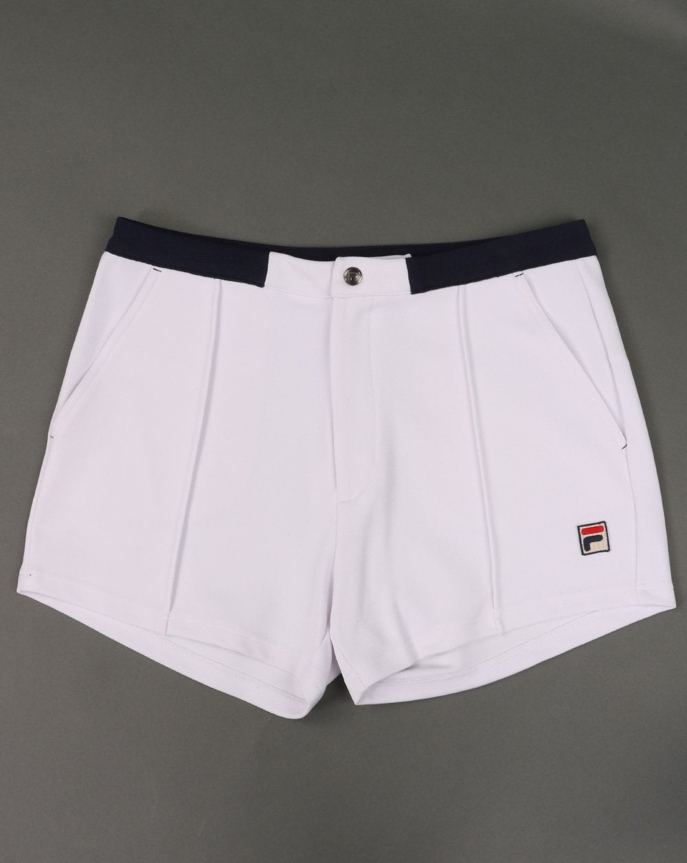 Fila Vintage Botazzi Shorts Weiß/Marineblau