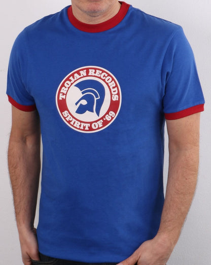 Trojanischer Geist von 69 T-Shirt Cobolt