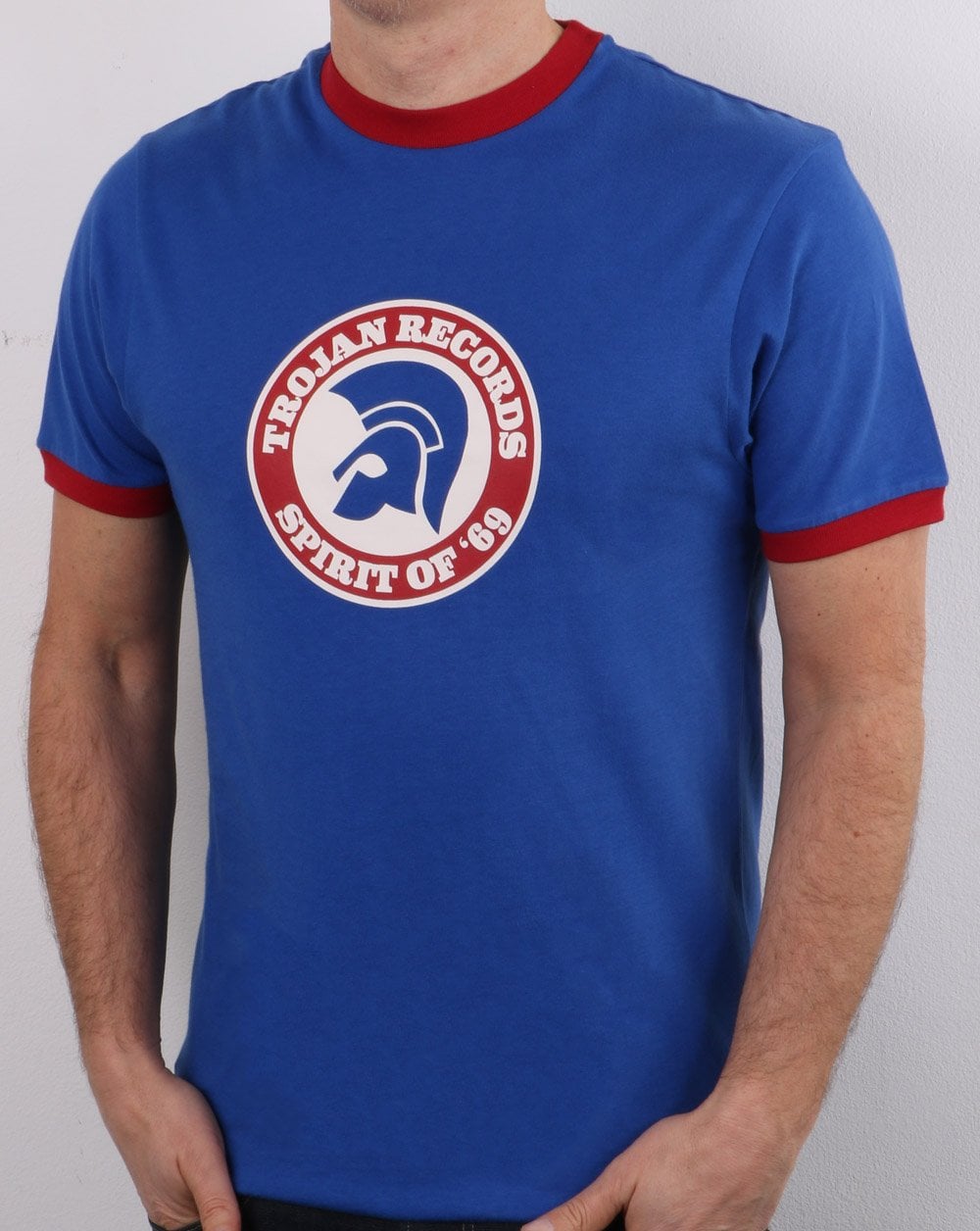 Trojanischer Geist von 69 T-Shirt Cobolt