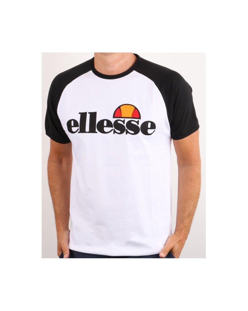 Ellesse Corp T-Shirt Weiß/Schwarz