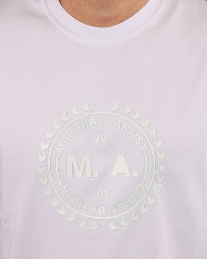 Marshall Artist Hi-Density T-Shirt Weiß