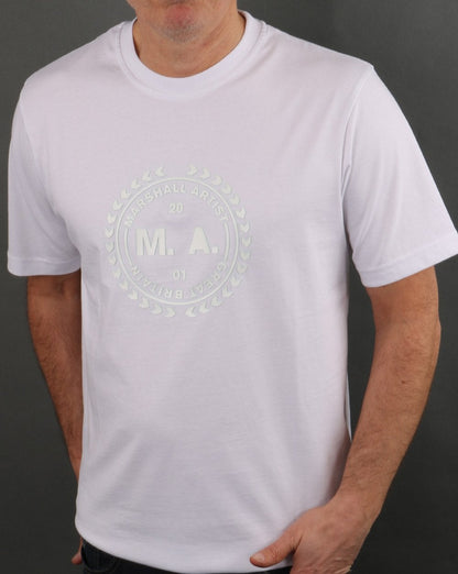 Marshall Artist Hi-Density T-Shirt Weiß