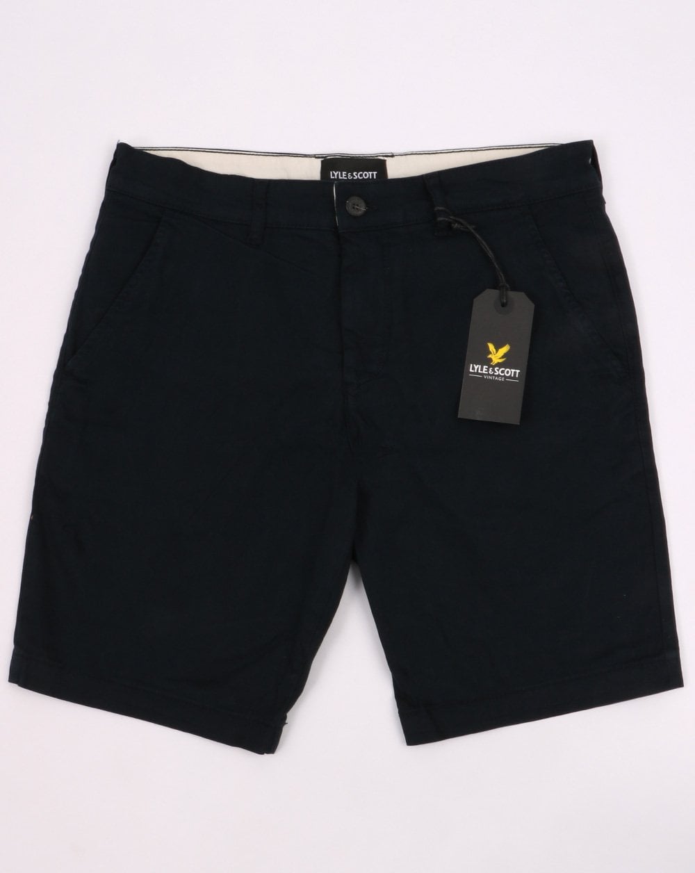 Lyle And Scott Chino Shorts Navy