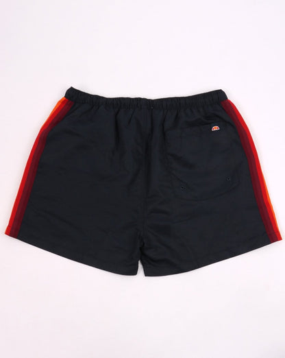 Ellesse – Corp – Badeshorts mit Tape in Marineblau
