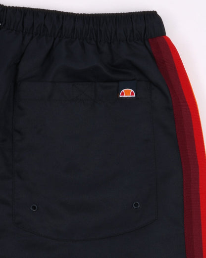 Ellesse – Corp – Badeshorts mit Tape in Marineblau