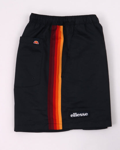 Ellesse – Corp – Badeshorts mit Tape in Marineblau