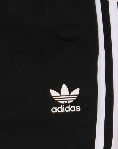Adidas Originals – Schwarze Badeshorts mit 3 Streifen