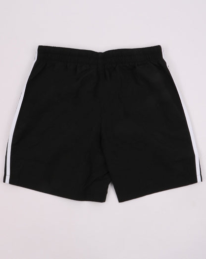 Adidas Originals – Schwarze Badeshorts mit 3 Streifen