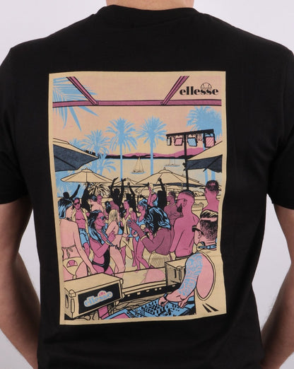 Ellesse – Cucce – T-Shirt in Schwarz