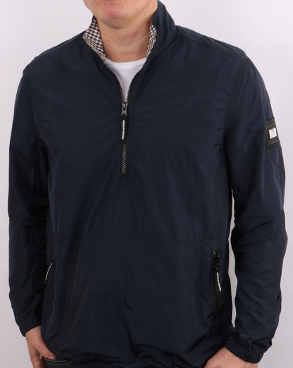 Weekend Offender 1/4-Reißverschlussjacke Marineblau