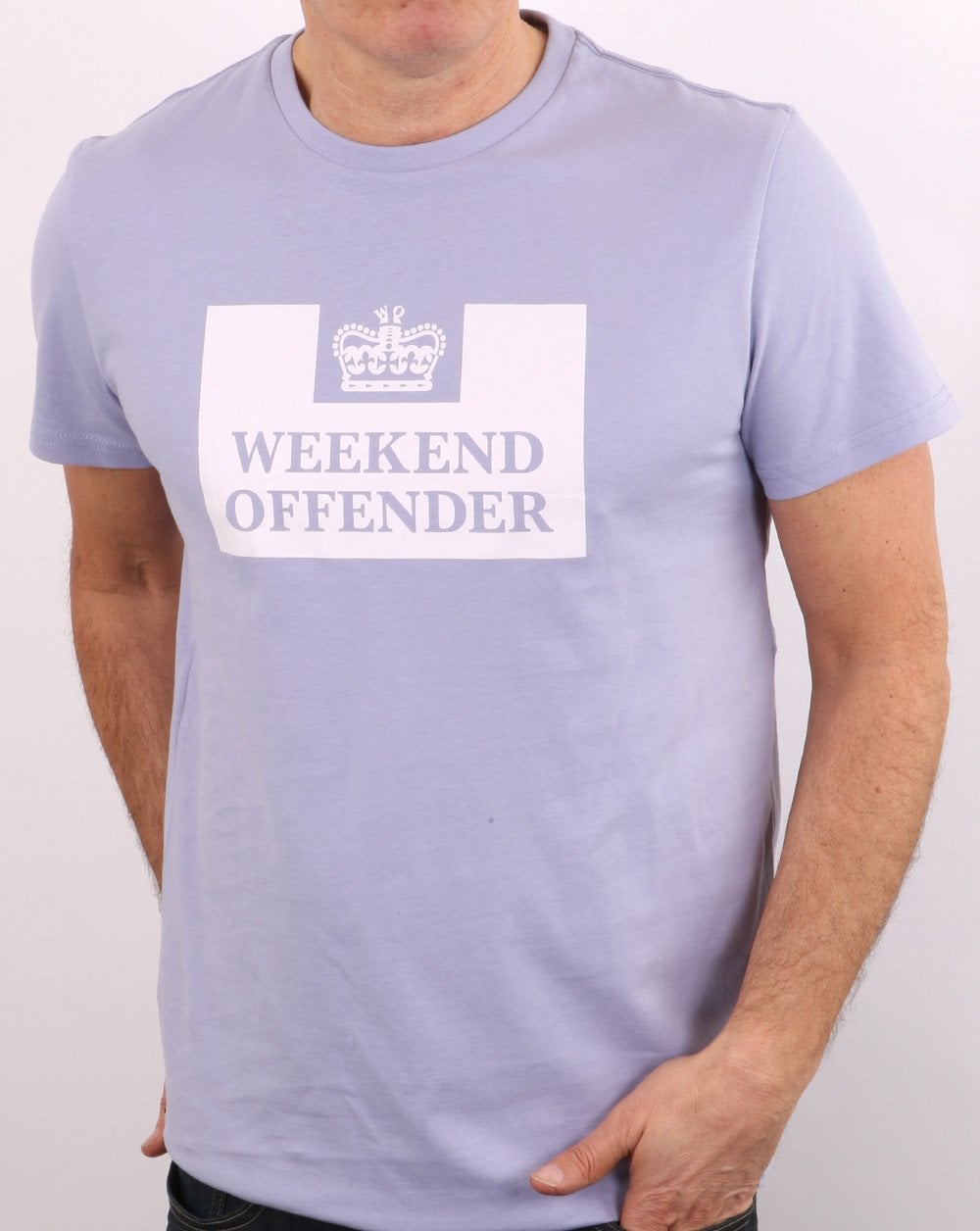 Weekend Offender Prison T-Shirt Lila