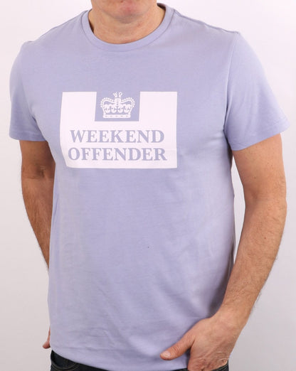 Weekend Offender Prison T-Shirt Lila