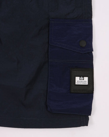 Weekend Offender Malmock Shorts Marineblau